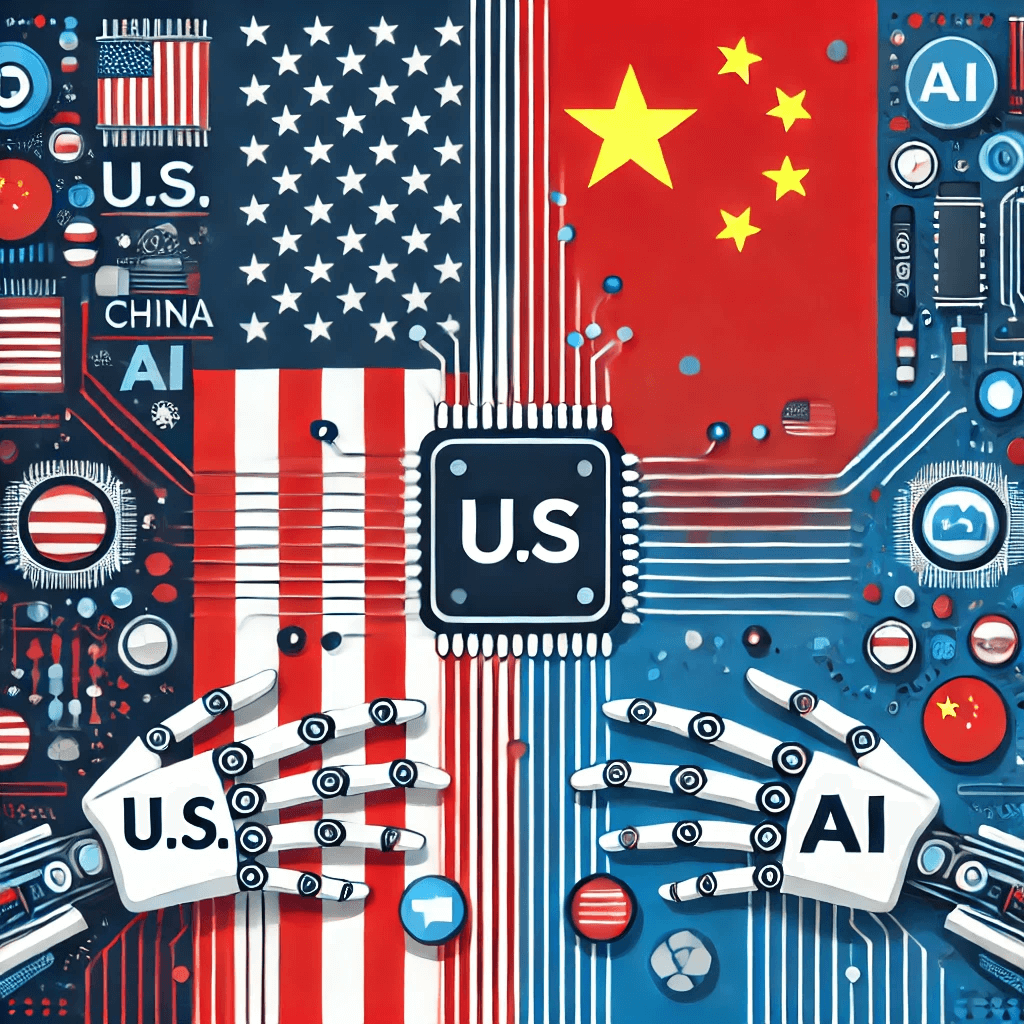 アメリカと中国のAI開発